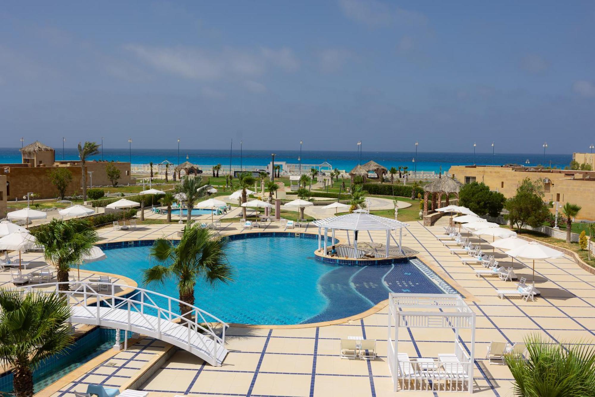 Grand Waha Resort Mersa Matruh Exterior foto